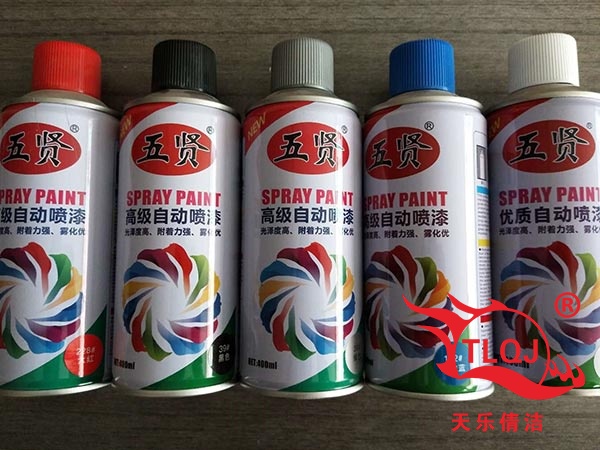 自喷漆（红黑白蓝灰）